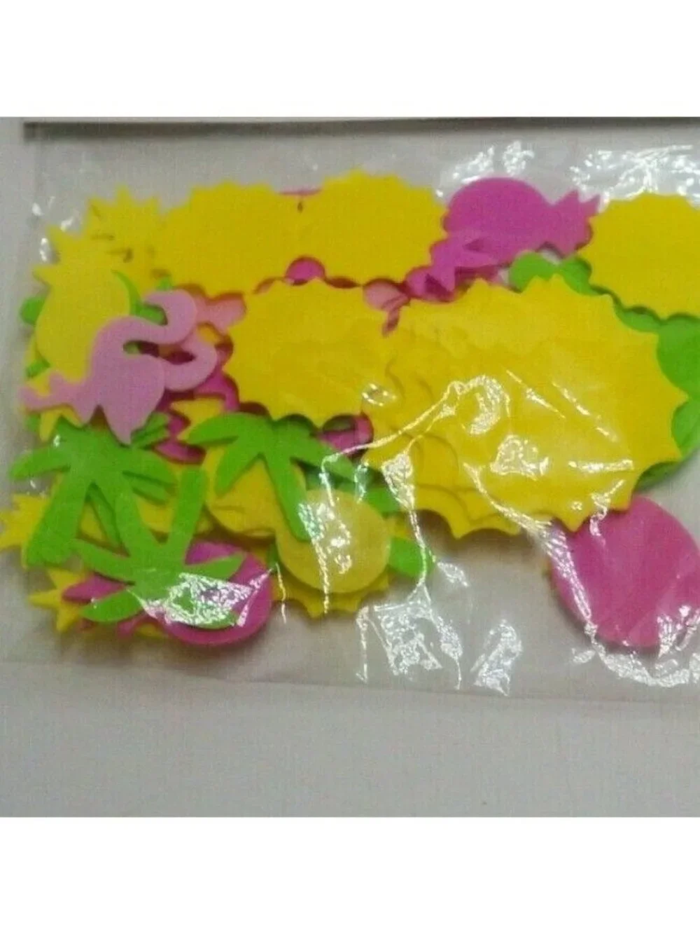Tropical table scatter Party confetti Decoration 60 pieces flamingo Palm Sun